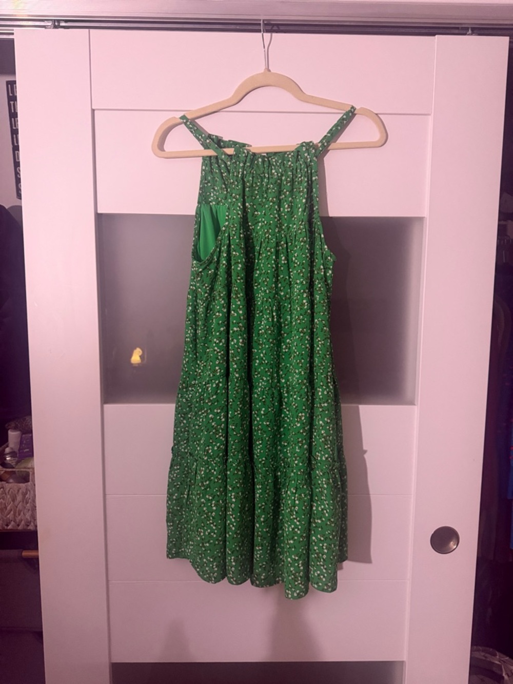CeCe Green Floral Tiered Sundress for Kids